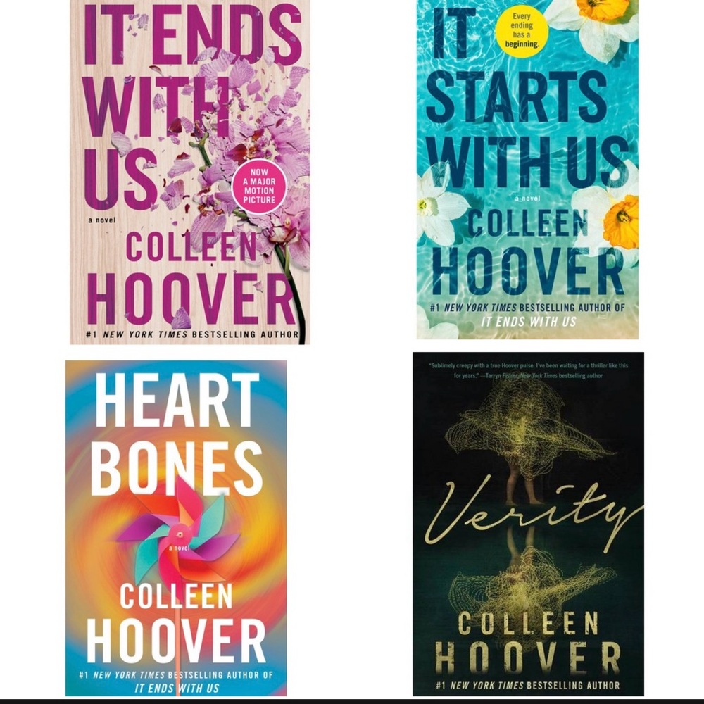 Lot of Colleen Hoover Books
